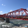 千曲川とトラス橋