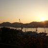 夕暮れの長崎港