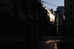 早朝、渋谷