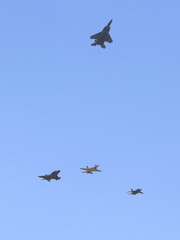 岐阜基地殉職者慰霊祭、慰霊飛行 