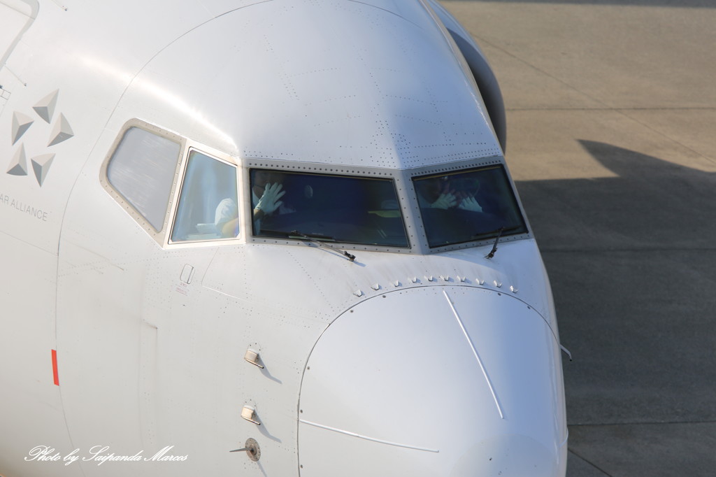 ごあいさつ１２(Boeing 737-800)