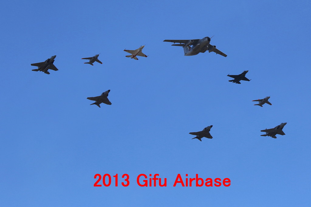 異機種大編隊2013