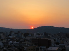 京都の朝