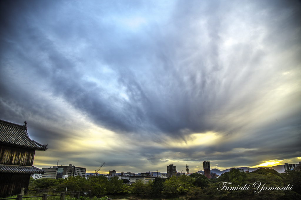 舞鶴公園の秋空