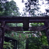 榛名神社にて。