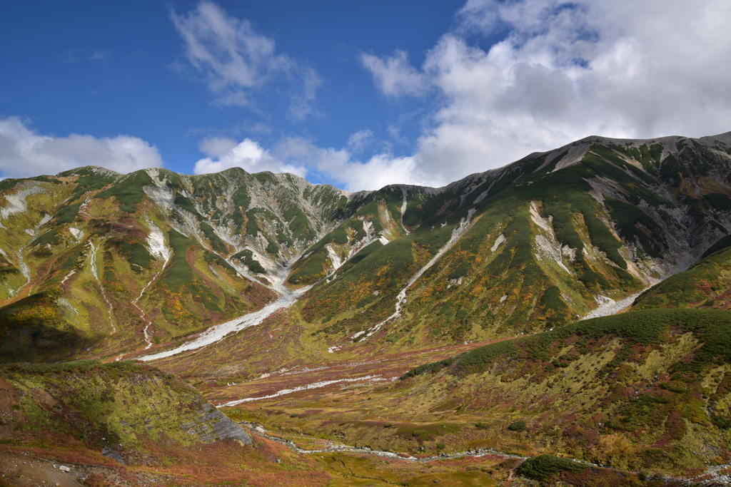 立山　室堂平にて。