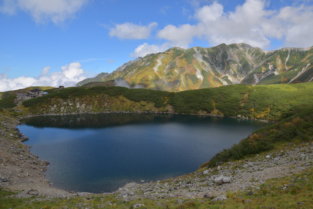 立山　室堂平にて。