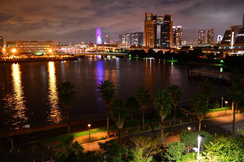 東京ビッグサイトから眺める夜景