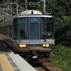 近江塩津駅にて　223系