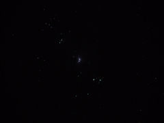 オリオン座の小三つ星