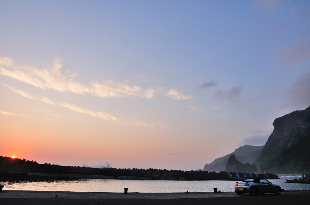 北の夕暮れ