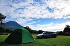 岩木山の麓で