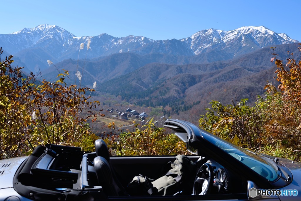 冠雪の越後駒ヶ岳