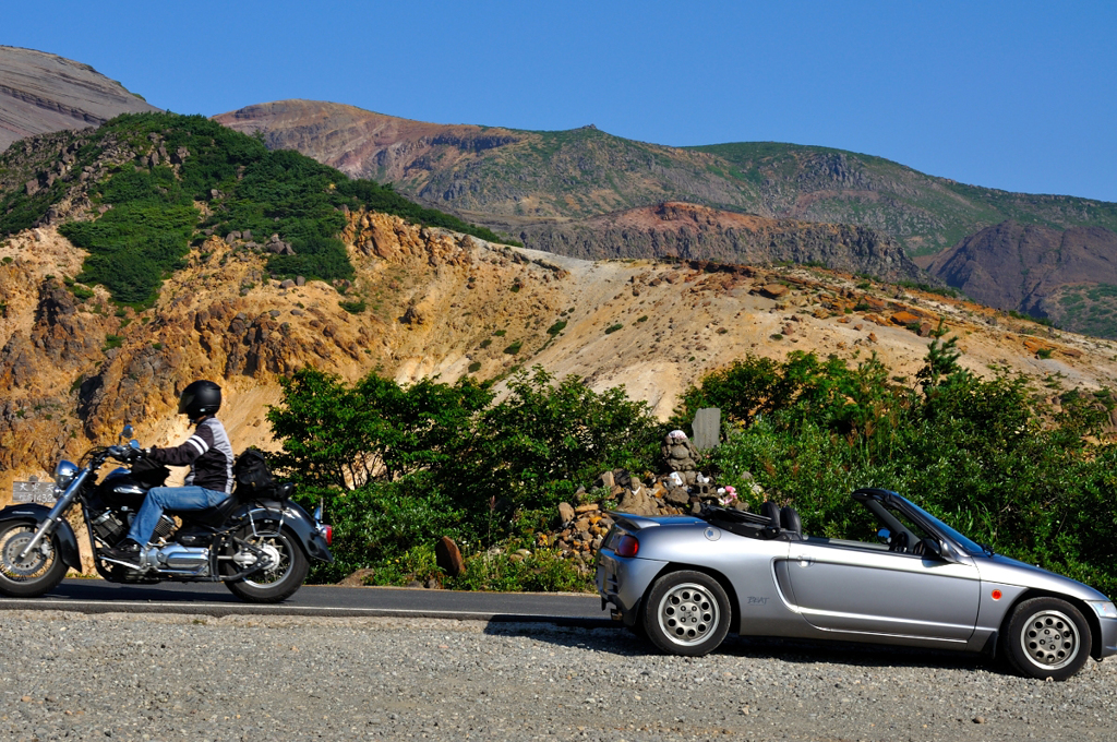 標高1,400のオープン散歩