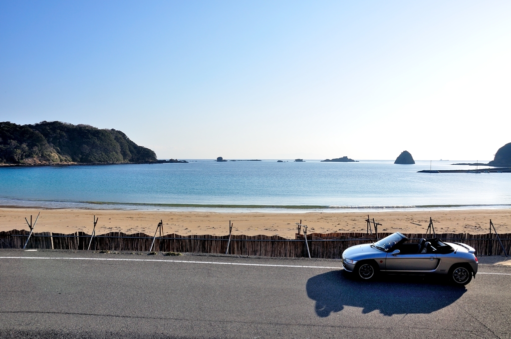 静かな浜