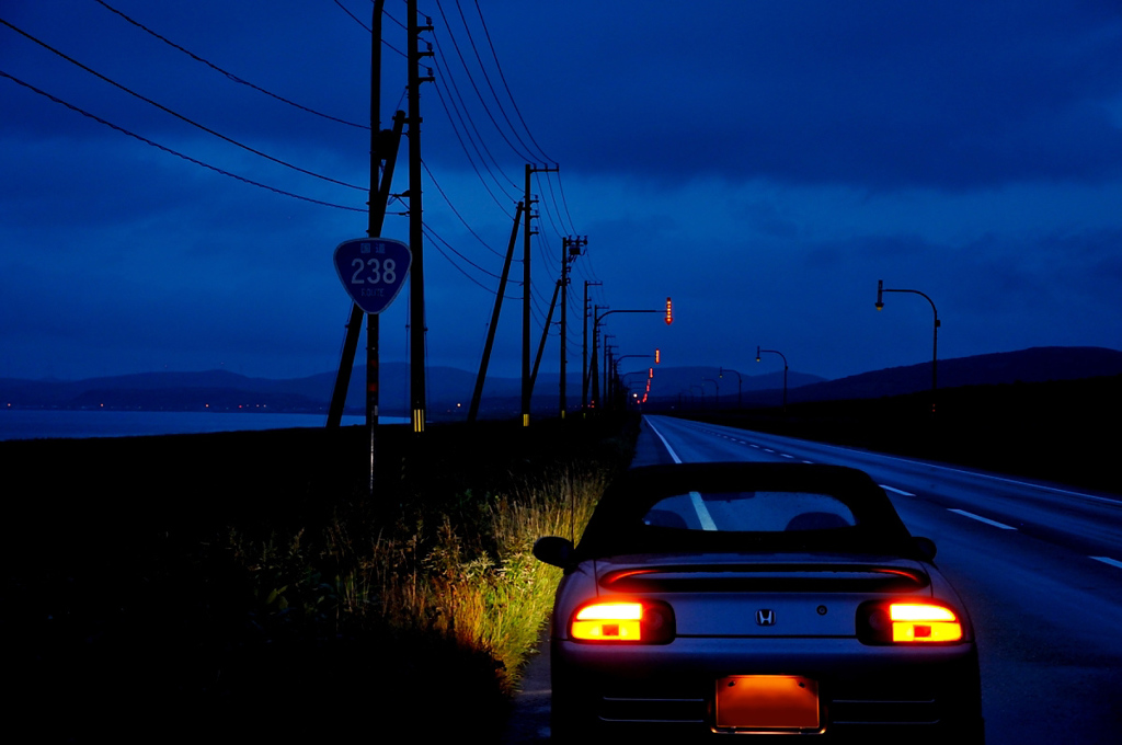 2013.09.15 5時 宗谷岬の朝陽を望んでに