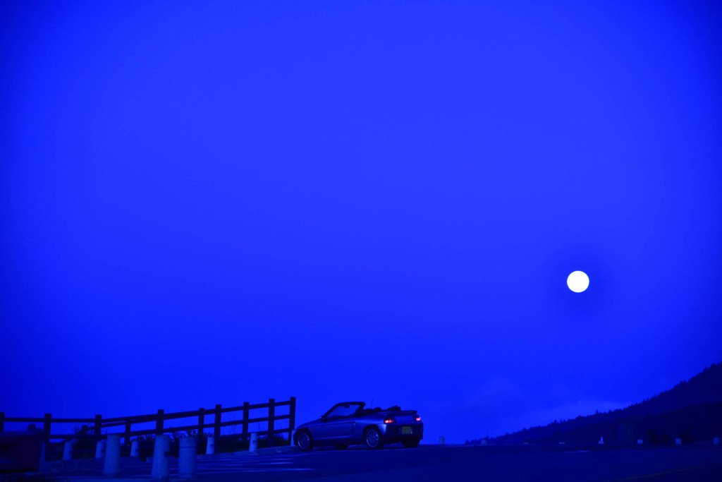 blue