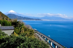薩埵峠にて
