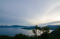 十和田湖の朝