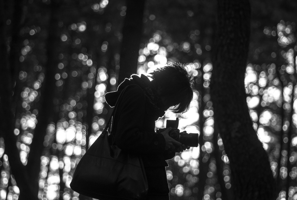Look into a Viewfinder