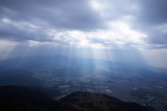 伊吹山からの眺望