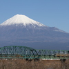 鉄橋と富士