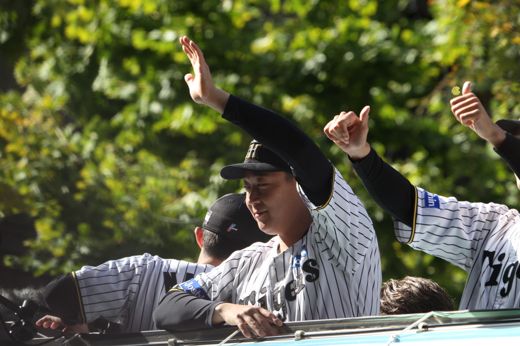 阪神優勝パレード