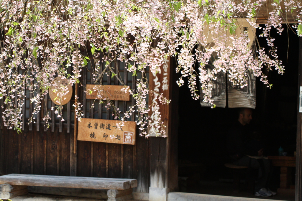 立場茶屋での憩い