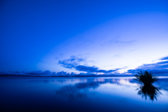 宍道湖の夜明け