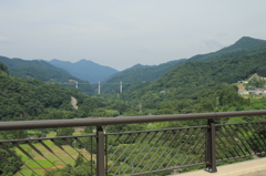 八ッ場ふるさと館３－橋からの眺望