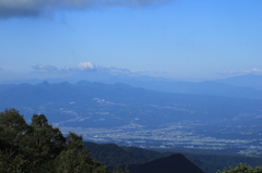 赤城山２－鍬柄山から見た前橋方面