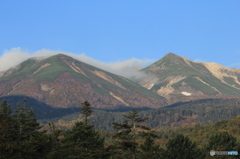 乗鞍高原ー乗鞍岳の山々の朝１