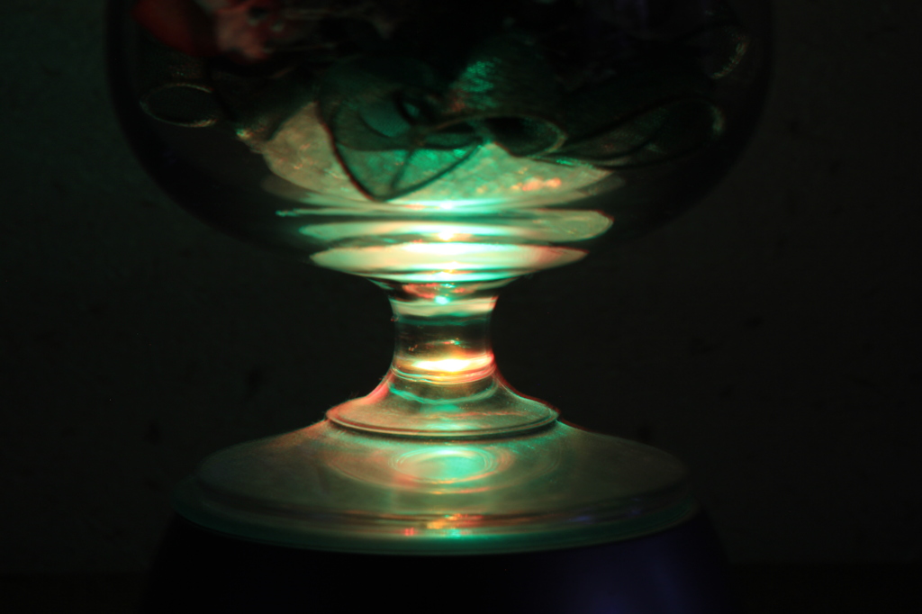 グラスのイルミネーション