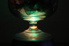 グラスのイルミネーション