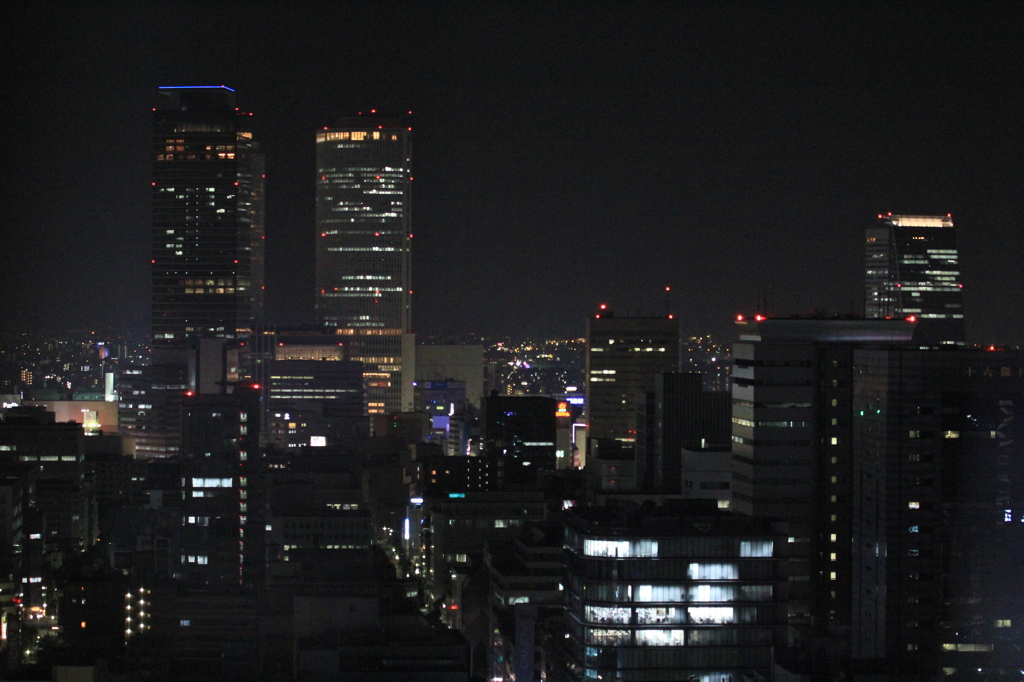 名古屋の夜景～名駅