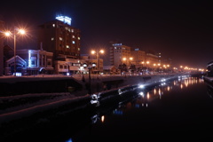 大晦日の小樽運河