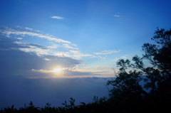 津別峠　朝日