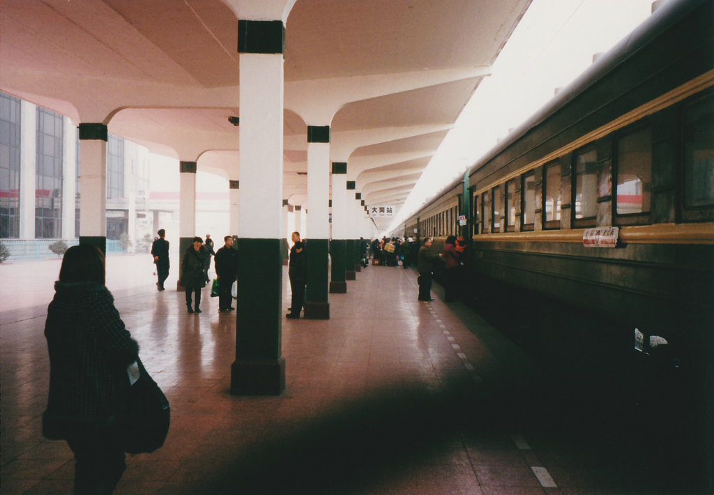大同駅ホーム