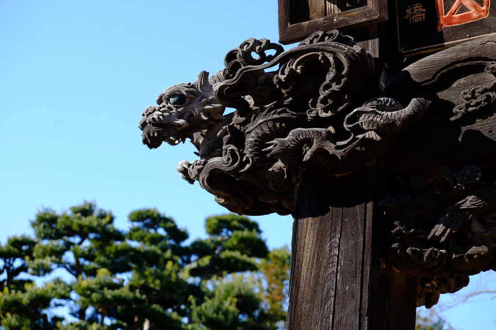 額堂の龍