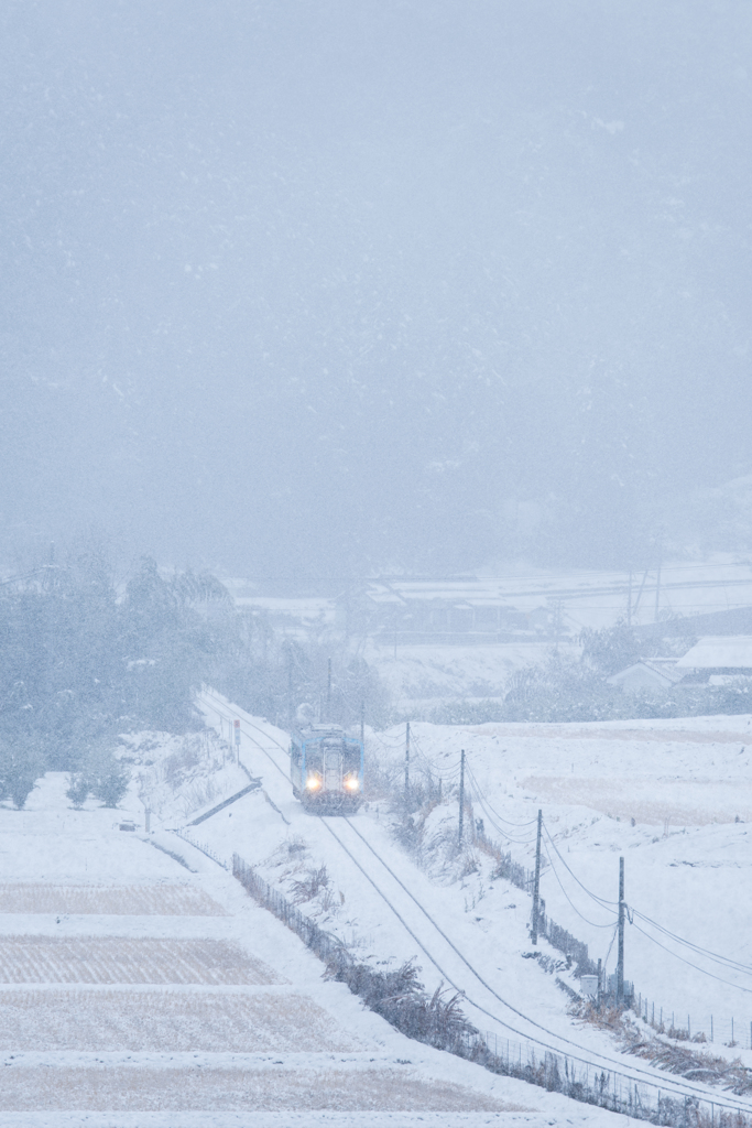 三江線雪景色