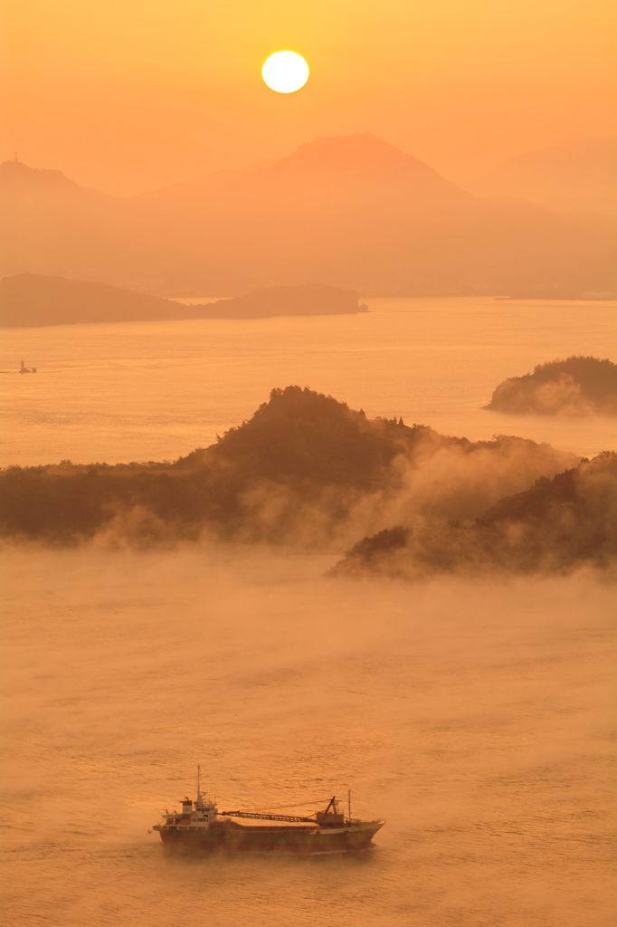 霧の朝
