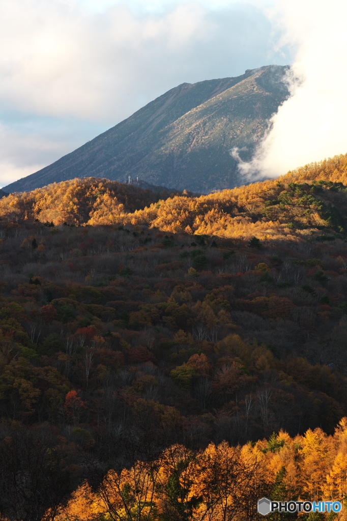 日光男体山