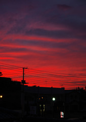 夕焼け空