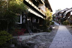 宿場の朝2