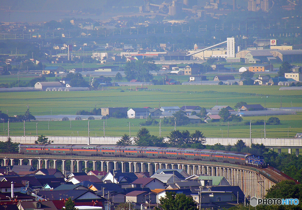 2015.08.05 昨日の8009ﾚ：PM2.5の中を疾走