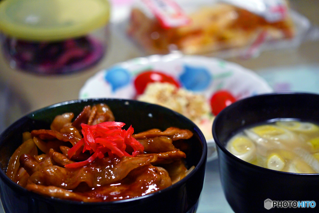 2016.11.15 豚丼(^^♪