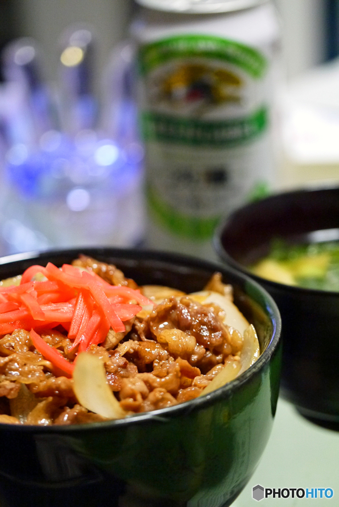 2017.03.27 牛丼＾＾