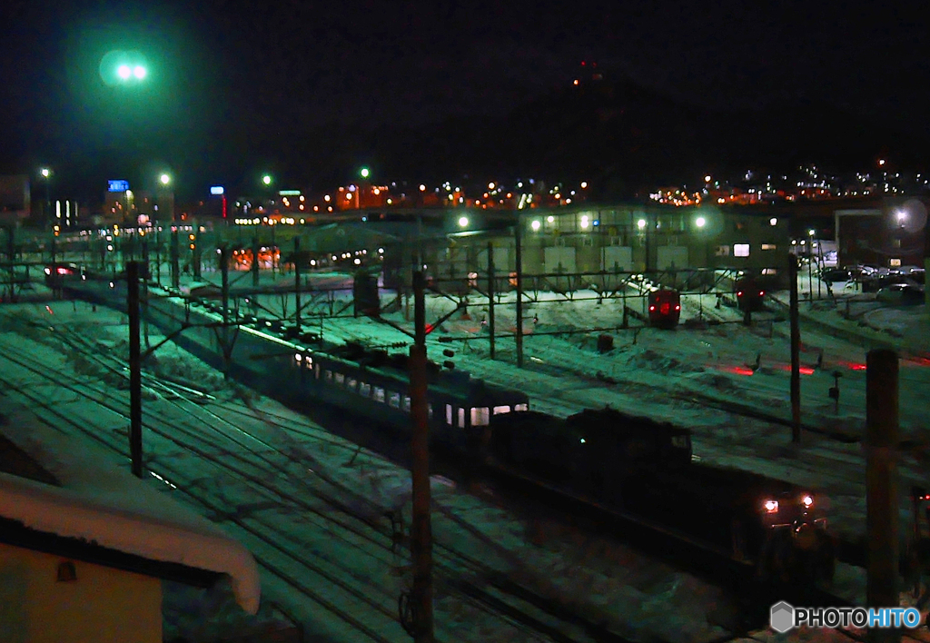 2016.01.23 今朝(未明)の201ﾚ：凸発進♪