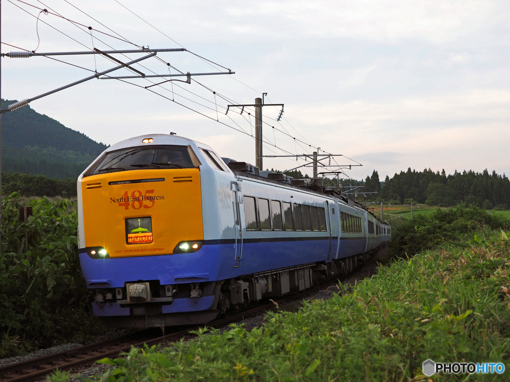 2015.06.29 夕暮れの海峡線を往く