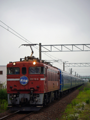 2015.06.16 今朝の8007ﾚ：曇りでも美しい＾＾
